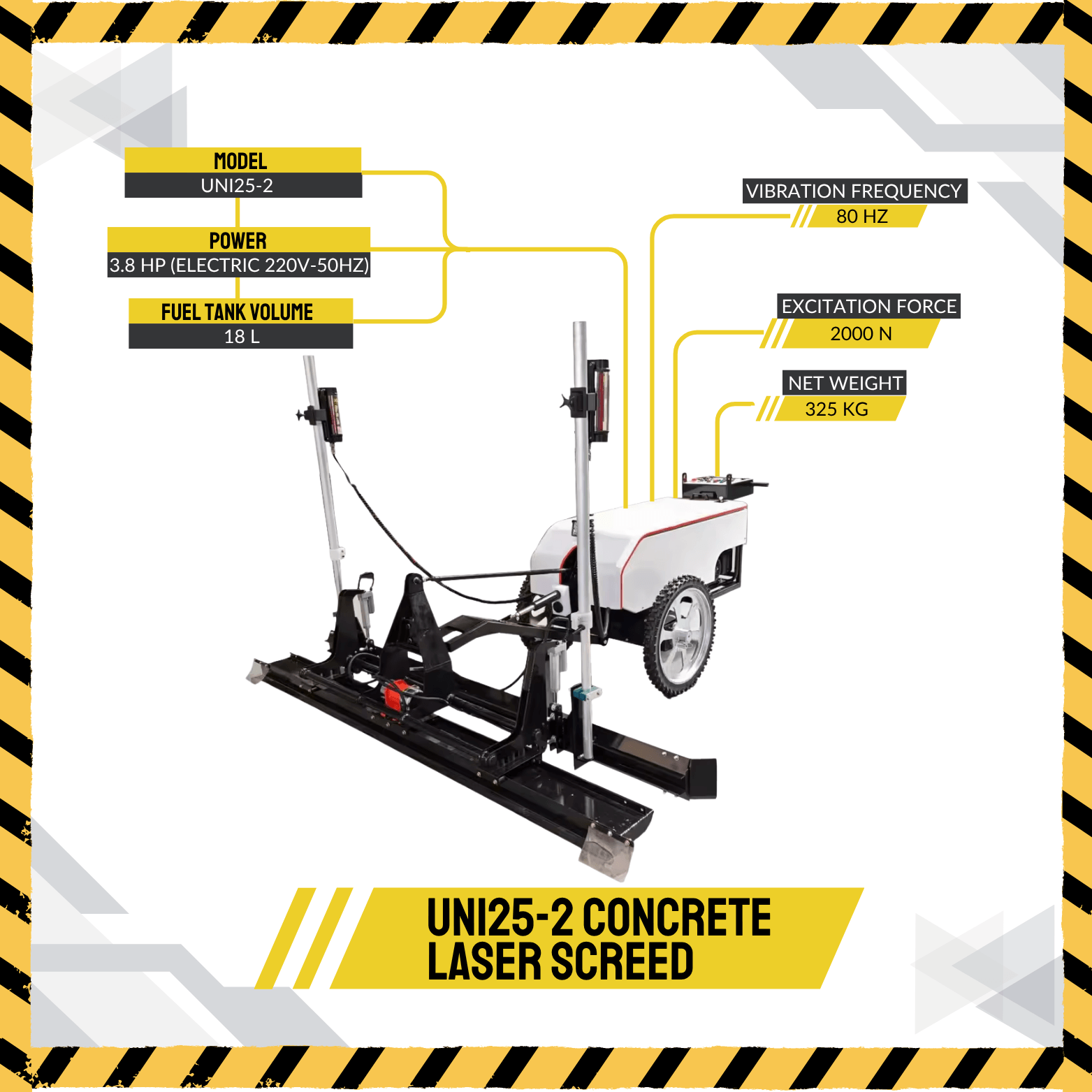 Laser Screed Machine in Hyderabad